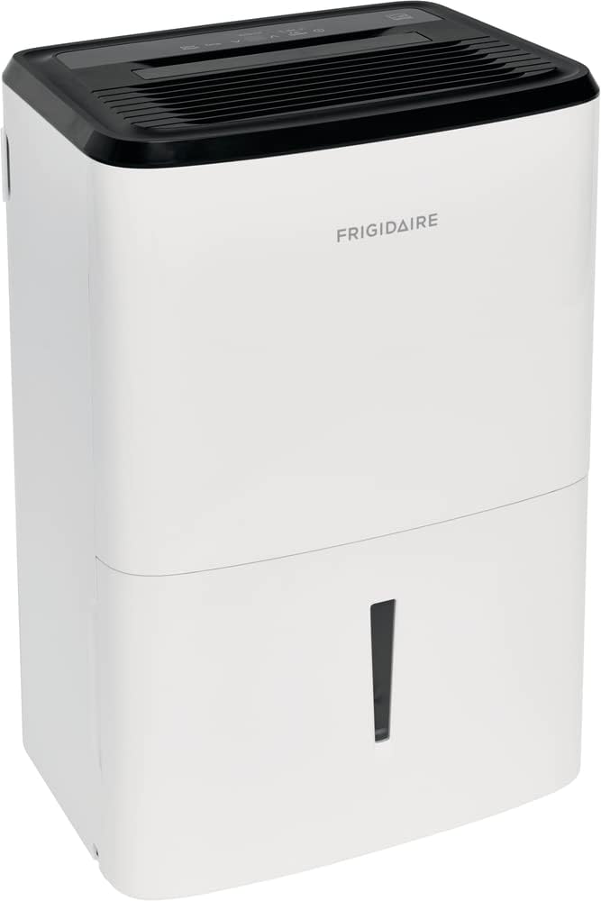 Frigidaire Dehumidifier, High Humidity 50 Pint Capacity, in White