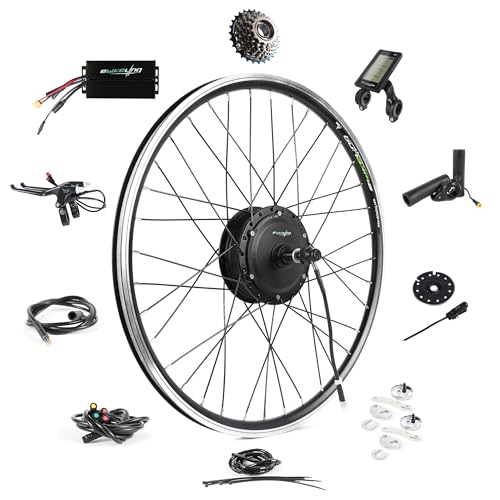 eBikeling Ebike Conversion Kit 48V 1200W, 26" Rear Waterproof Electric Bike Conversion Kit, Add On Electric Bike Kit, Transform Your Bicycle with High-Performance E-Bike Technology