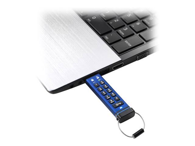 iStorage datAshur PRO - USB flash drive - encrypted - 4 GB - USB 3.0