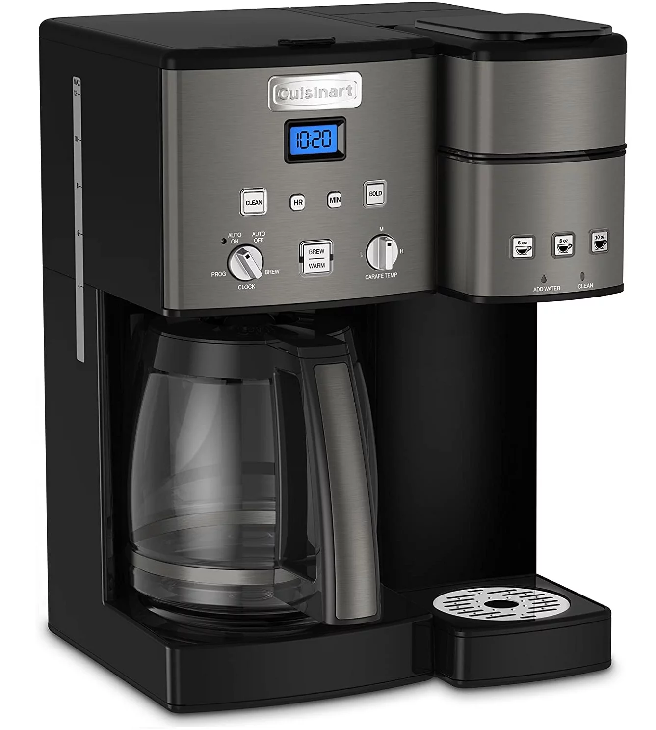 Cuisinart SS-15CP 12 Cup Coffee Maker And Single-Serve Brewer - Black