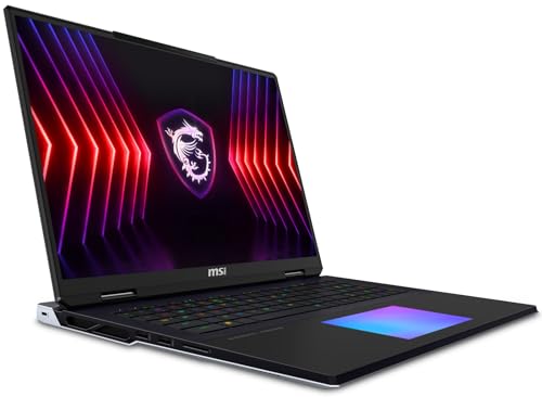 EXCaliberPC [2024] MSI Titan 18 HX A14VIG-036US Pro Extreme (Intel Core i9-14900HX, 192GB DDR5 RAM, 6TB NVMe SSD, NVIDIA GeForce RTX 4090, 18" UHD+ 120Hz Mini LED, Windows 11 Pro) Gaming Laptop