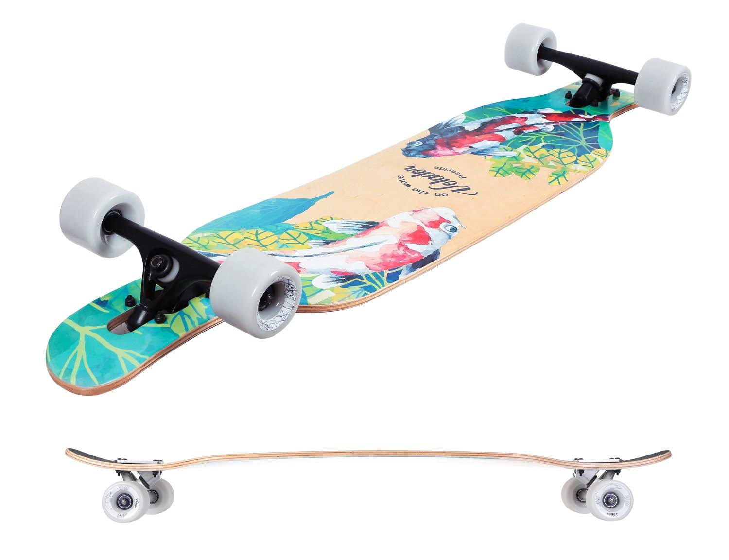 Volador 42inch Freeride Longboard Complete Cruiser Drop Through Deck - Camber