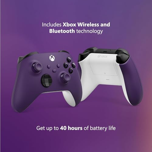 Microsoft QAU-00157 Xbox Wireless Gaming Dual Controller Bundle (Ghost Cipher Special Edition) for Xbox Series X|S, Xbox One, Windows PC, Android and iOS
