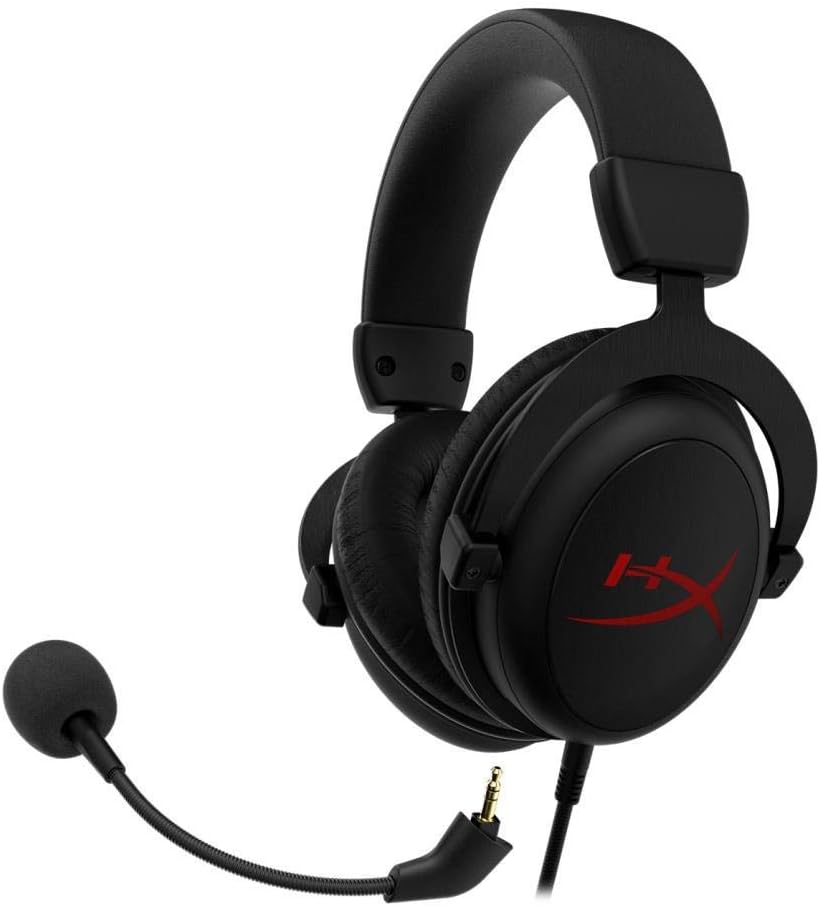 HyperX Cloud Core - Gaming Headset, for PC, 7.1 Surround Sound, Memory Foam Ear Pads, Durable Aluminum Frame, Detachable Noise Cancelling Microphone
