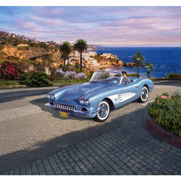 Revell 67037 Model Set - &58 Corvette Roadster (1:25 Scale)