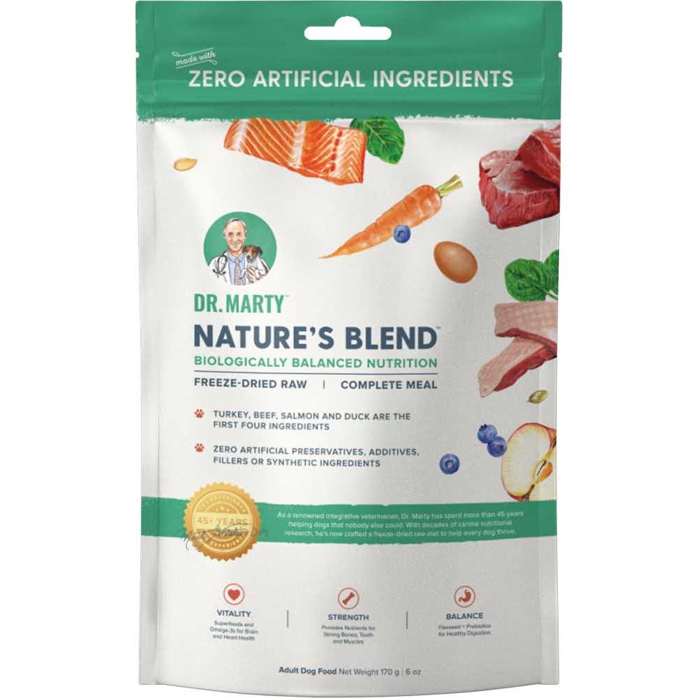 Dr. Marty Nature's Blend Essential Wellness Freeze-Dried Dog Food - Pet Supplies online store