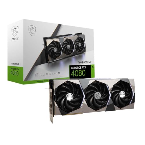 MSI GeForce RTX 4070 Super 12G Ventus 3X OC Gaming Video Card - 12GB GDDR6X, PCI Express Gen 4, 192-bit, 3X DP v 1.4a, HDMI 2.1a (Supports 4K & 8K HDR)