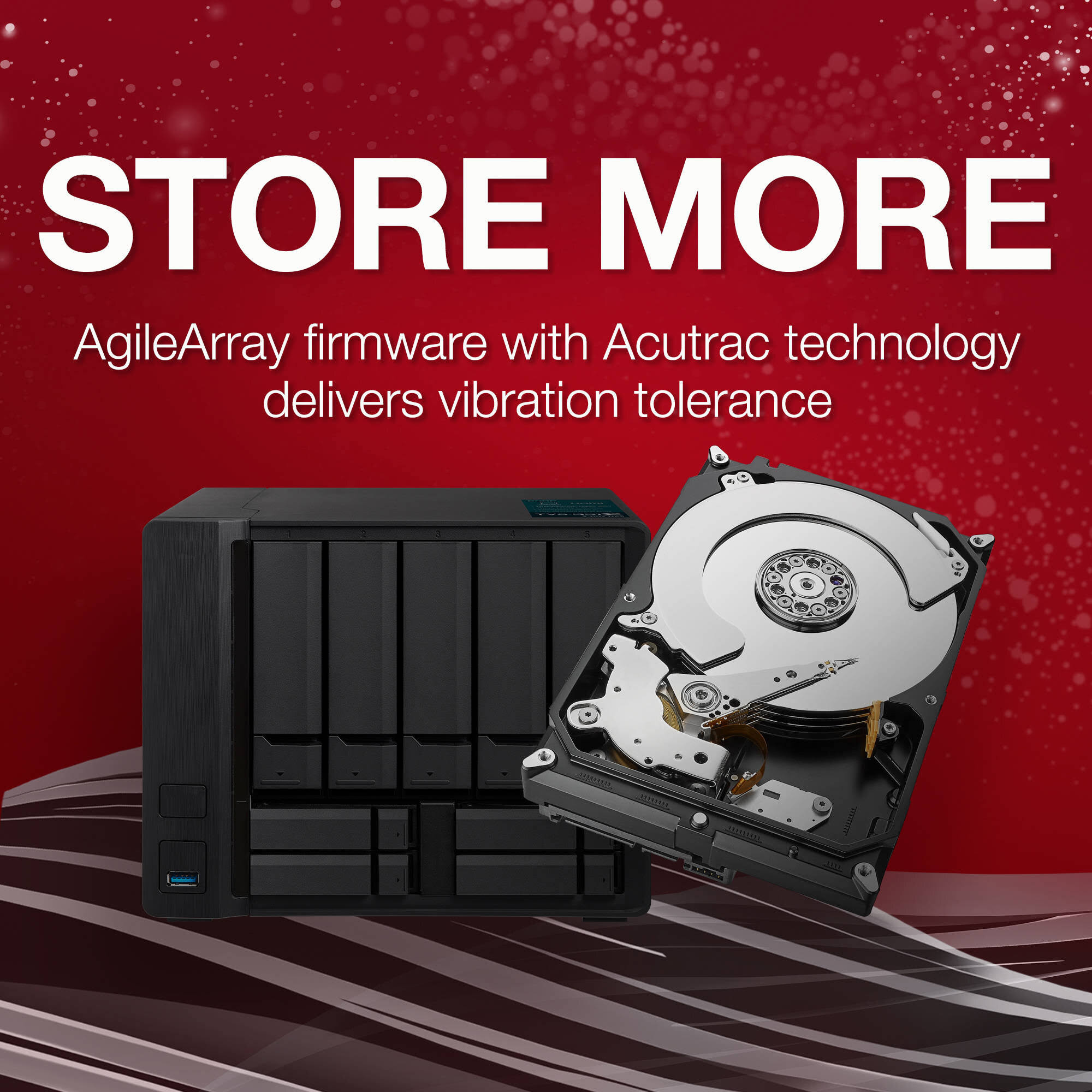 Seagate - IronWolf 4TB Internal SATA Hard Drive for Desktops