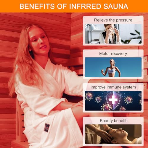Full Size Portable Steam Saunas for Home Spa, Full Body Sauna Tent for Relaxation, 1500W & 4L Sauna Steamer Machine, Remote Control, Foldable Chair (Black)