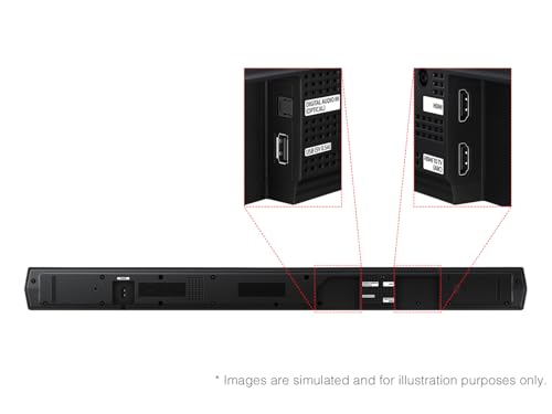Samsung B-Series Soundbar HW-B630F 3.1 ch DTS Virtual:X Soundbar with Subwoofer (2025 Model) One Remote Control, Voice Enhance Mode, Adaptive Sound