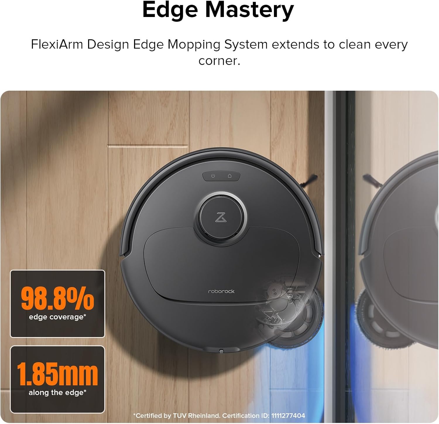 roborock Qrevo Plus Robot Vacuum and Mop with Official Multi-Surface Floor
