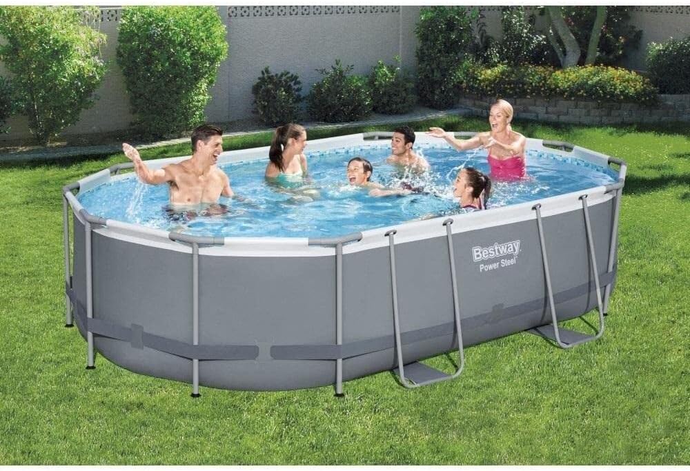 Bestway Power Steel 56448-3 488 x 305 x 107 cm Above Ground Pool