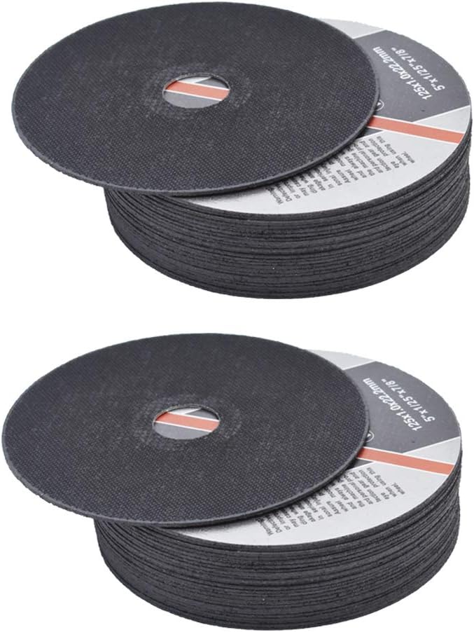 25 Pack 7"x1/16"x7/8" Cut-Off Wheel - Metal & Stainless Steel Cutting Discs Pack of 2