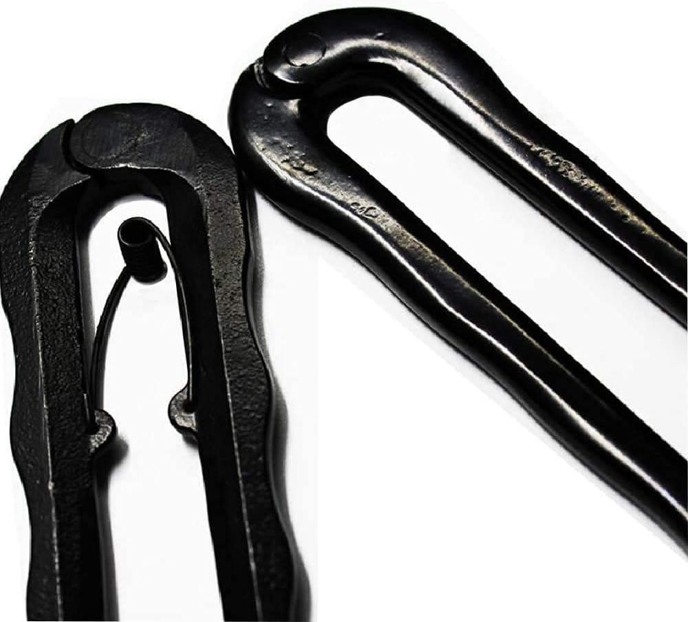 Universal Black Finish Steel Adjustable Face Spanner Wrench Pin Pliers For Round Nuts with Drilled Holes (3mm)