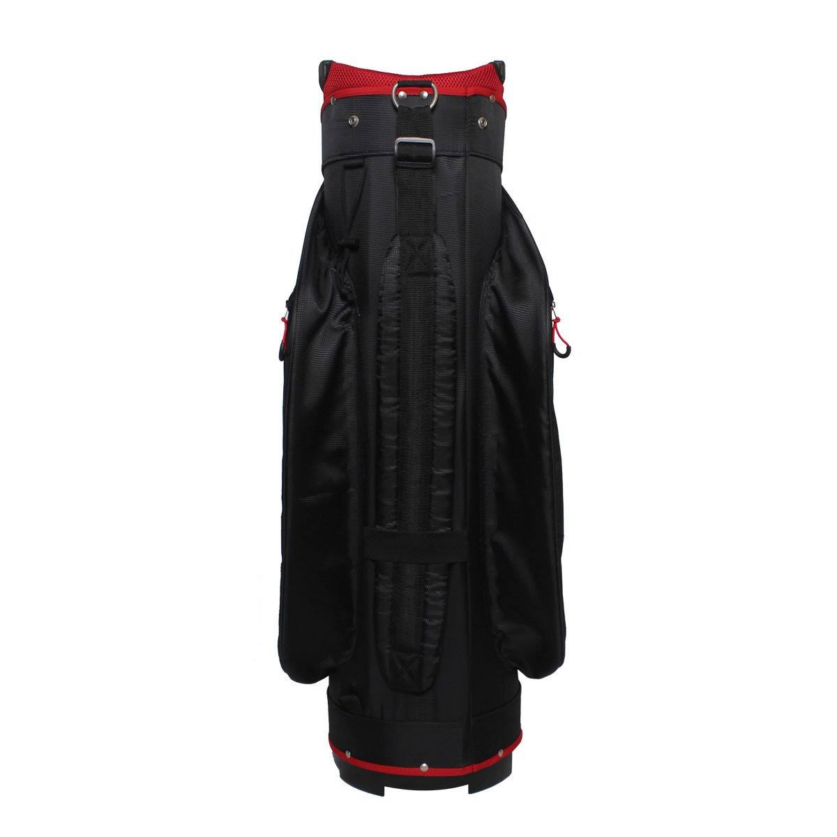 Orlimar Golf CRX Cooler Cart Bag - Black/Red/Charcoal
