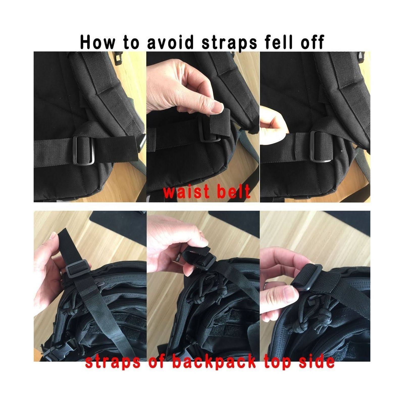 Military Tactical Backpack Large Army 3 Day Assault Pack Molle Bug Out