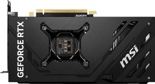 MSI GeForce RTX 4070 Ti Ventus 3X 12G OC Gaming Graphics Card - 12GB GDDR6X, 2655 MHz, PCI Express Gen 4, 192-bit, 3X DP v 1.4a, HDMI 2.1a (Supports 4K & 8K HDR)