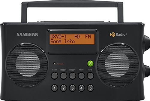 Sangean HDT-20 HD Radio/FM-Stereo/AM Component Tuner Black