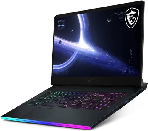 MSI Raider GE76 Gaming Laptop: Intel Core i9-12900H, GeForce RTX 3060, 17.3" 144Hz FHD Display,16GB DDR5, 1TB NVMe SSD, Thunderbolt 4, Cooler Boost 5, Win 11 Home: Titanium Blue 12UE-871