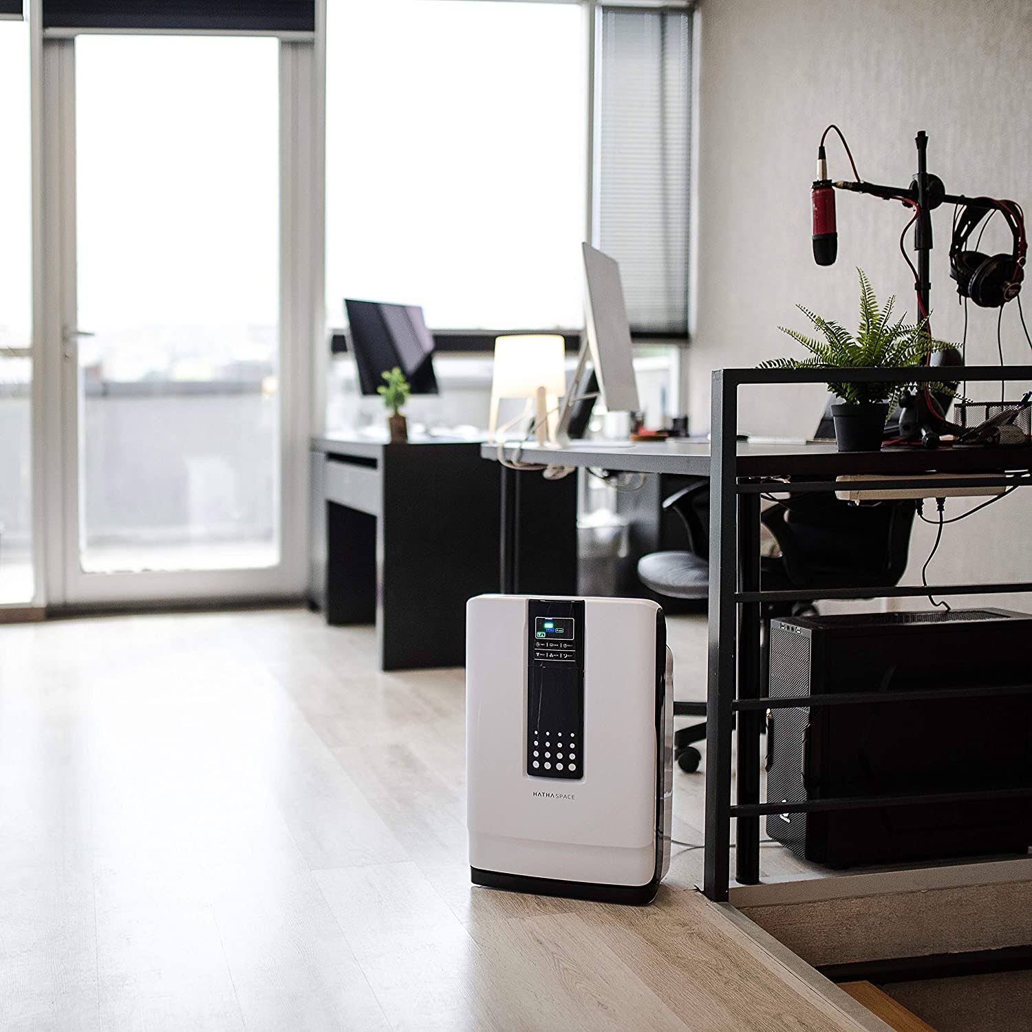 Hathaspace Smart True HEPA Air Purifier for Home, Large Room Air Cleaner