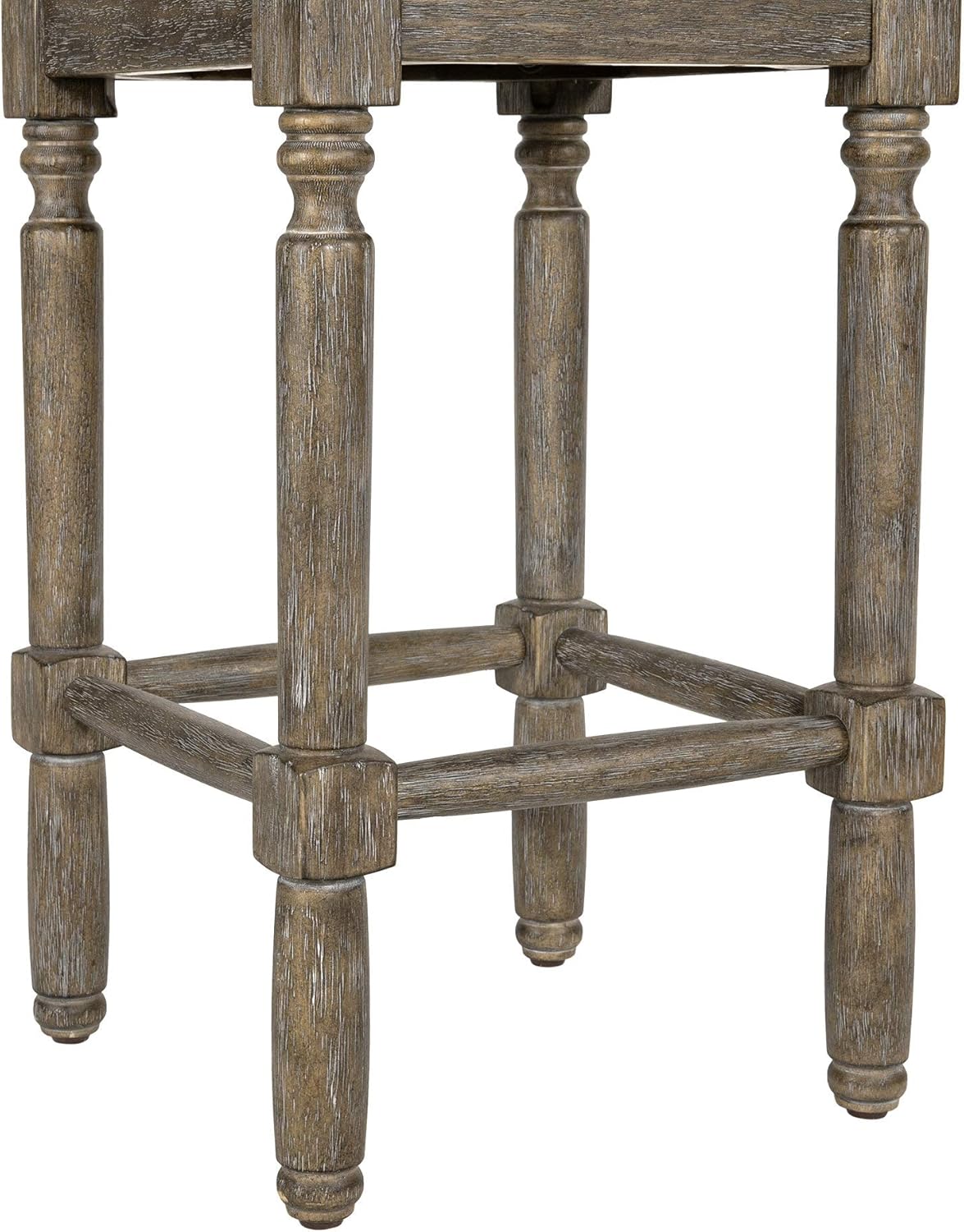 Ball & Cast Kitchen Counter Pub-Height Barstool 26 Inch Seat Height Taupe Set of 1