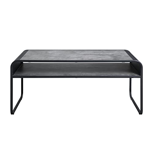 NicBex Coffee Table Wooden Lift Top Coffee Table with Storage Center Tables with Drawer and Shelf Lift Tabletop Dining Table for Living Room, Office, and Bedroom,46.75" W, Dark Brown