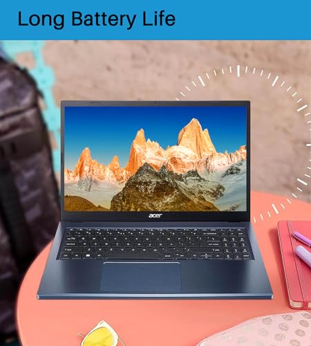 acer Newest Aspire 3 Touchscreen Laptop - with Microsoft Office Lifetime License and Windows 11 Pro, 15.6" FHD IPS Display, AMD Ryzen 5 7520U, 8GB DDR5 RAM, 1TB GB SSD, WiFi 6, Business Student Laptop