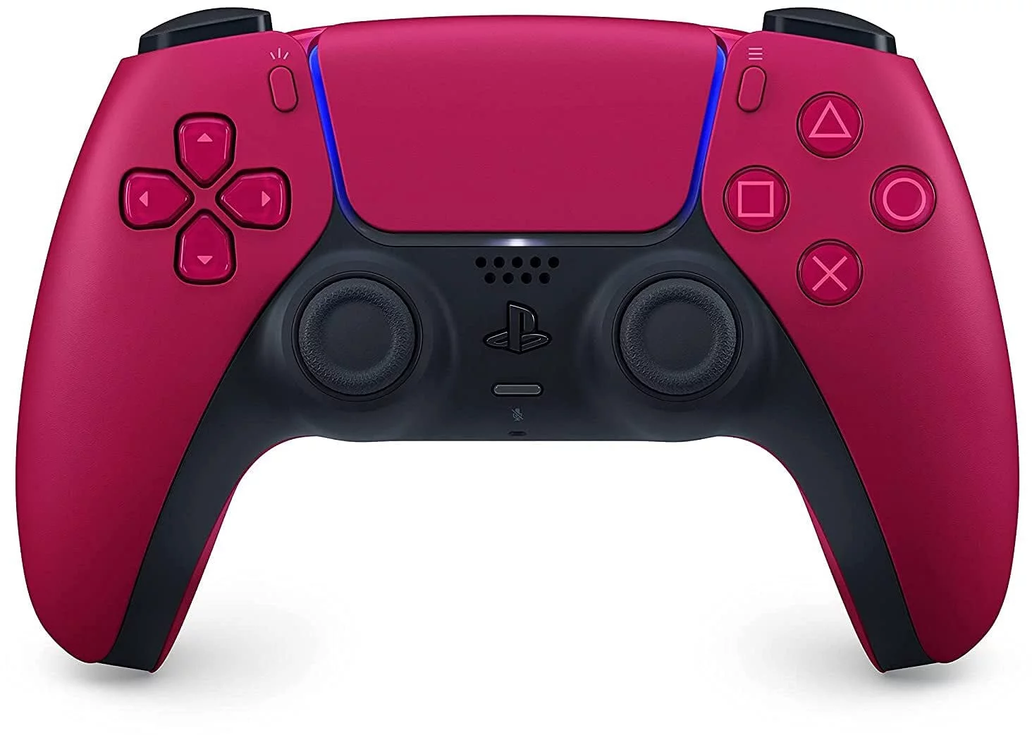 Sony PlayStation 5 Console (PS5 Disc Console) Disc Version With Extra Cosmic Red Dualsense