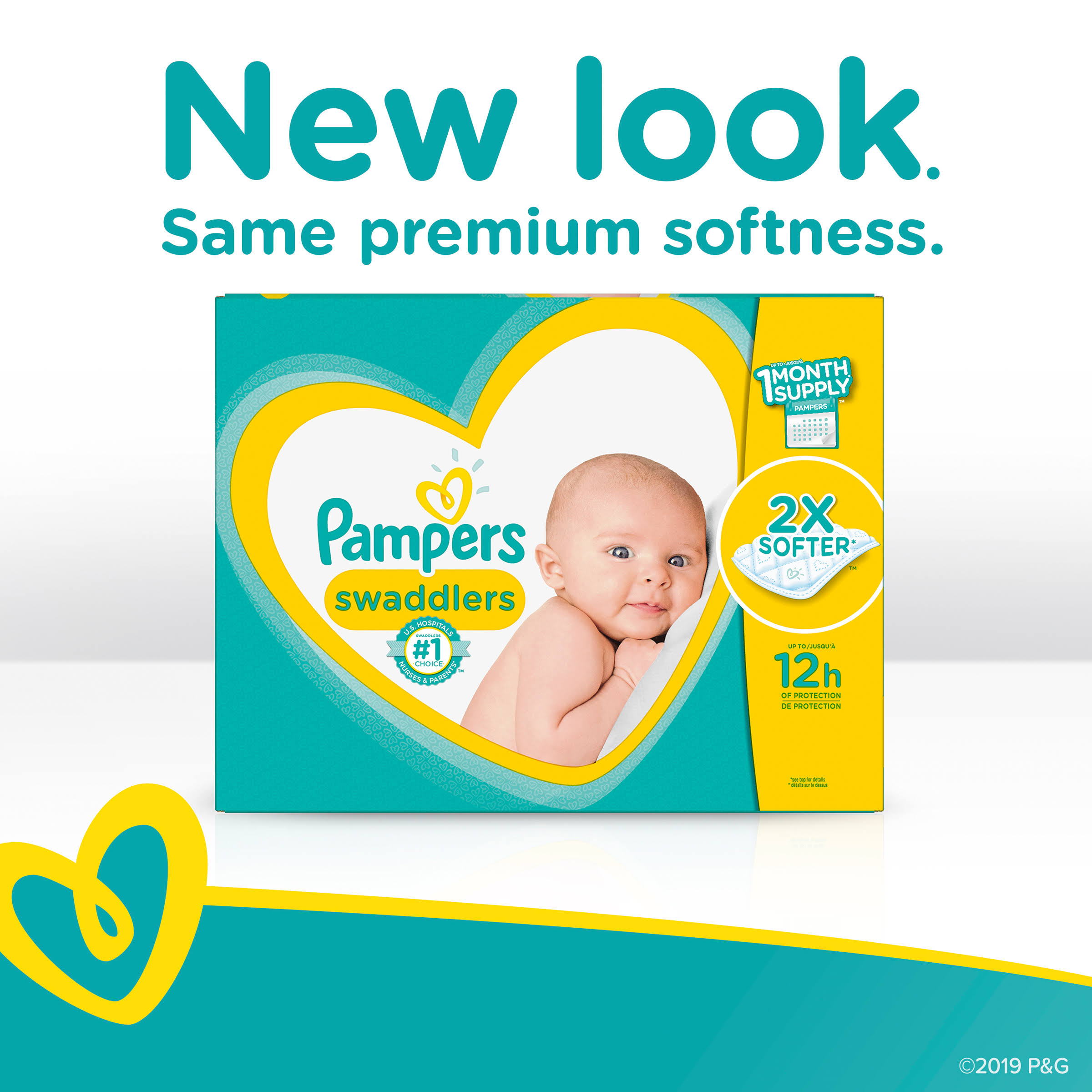 Pampers Swaddlers Disposable Diapers, Size 6 - 108 count