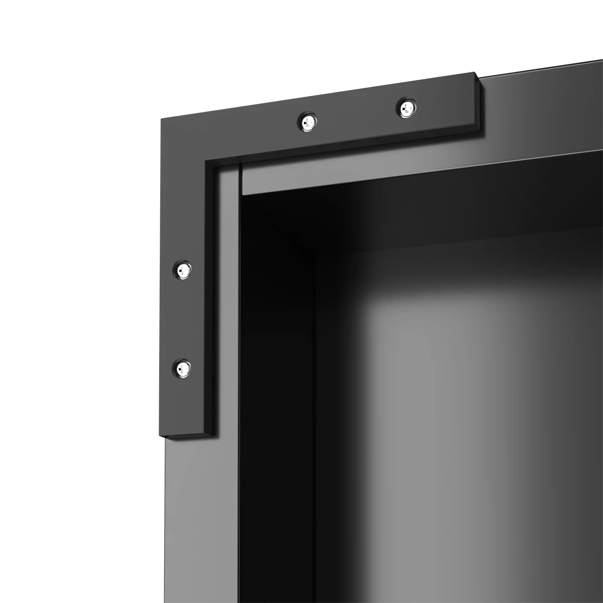 Metal Garage Storage Cabinet Steel Utility Cabinets with 4 Shelves & Locking Doors, Assembly Required（Black）