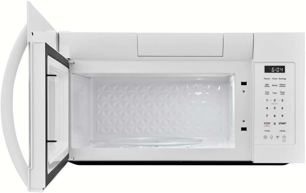 Frigidaire FMOS1846B 30 Inch Wide 1.8 Cu. Ft. 1500 Watt Over the Range Microwave LED Lighting - White