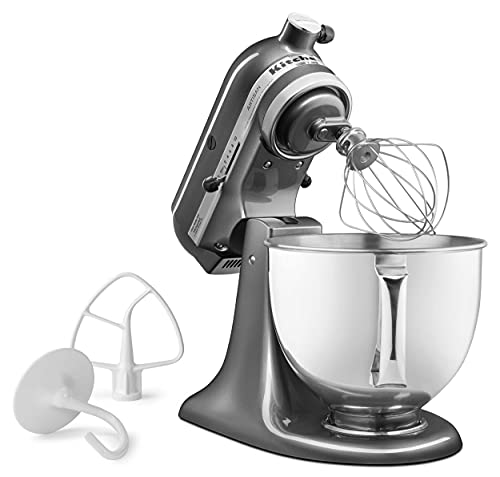 KitchenAid KSM150PSTG Artisan Series 5-Qt. Stand Mixer with Pouring Shield - Tangerine