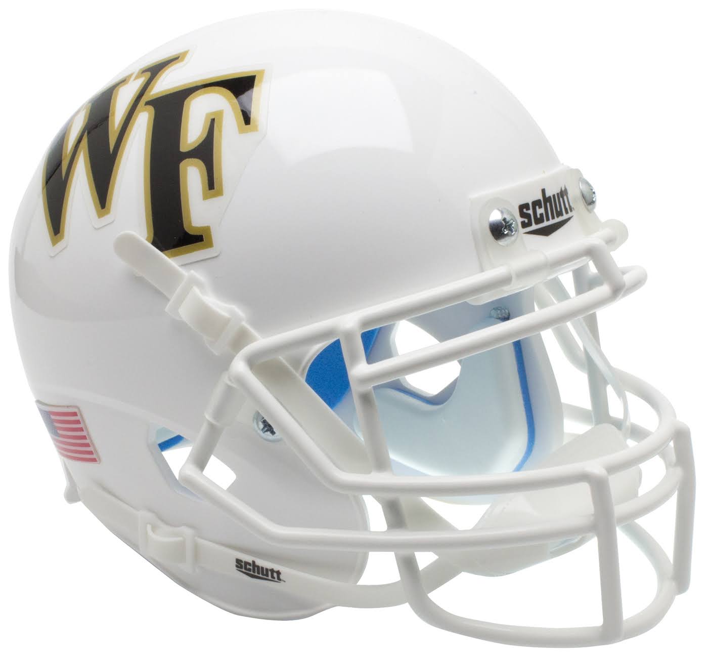 Schutt Replica Wake Forest Demon Deacons White XP Football Helmet