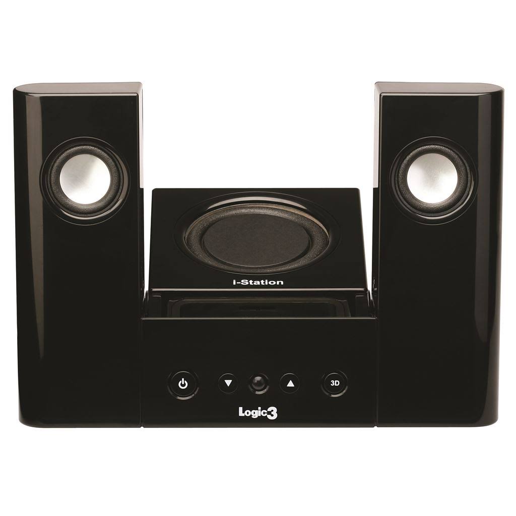 Logic3 Istation7 iPod Speaker System (Black)