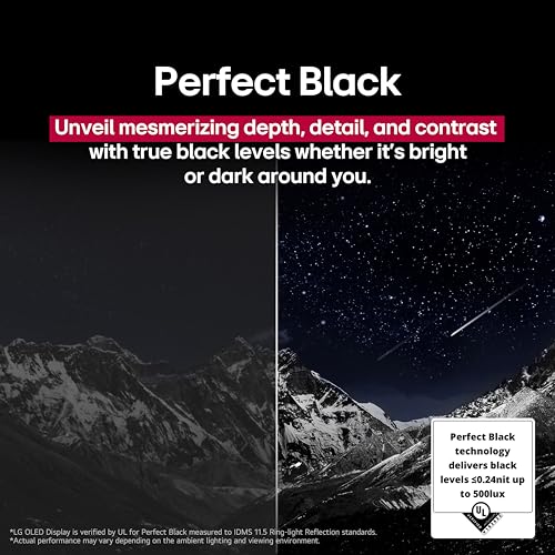 LG 55-Inch Class OLED evo AI 4K G5 Series Smart TV w/Dolby Atmos, Dolby Vision, HDR10, AI Super Upscaling 4K, Filmmaker Mode, Wow Orchestra, Alexa Built-in (OLED55G5WUA, 2025)