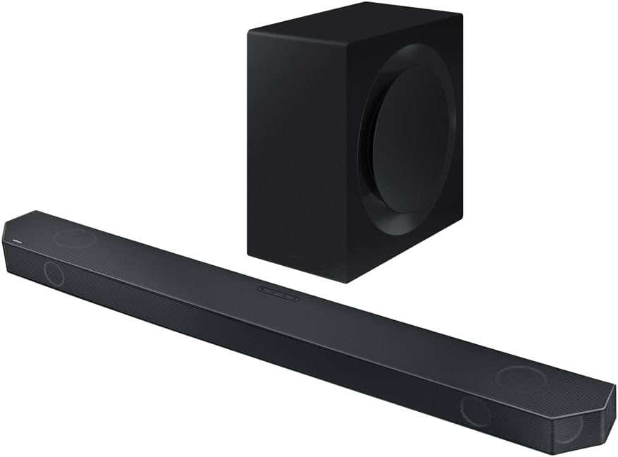 Samsung HW-Q900C/ZA Q-Series 7.1.2 ch. Wireless Dolby Atmos Soundbar with Q-Symphony Bundle with 2 YR CPS Enhanced Protection Pack