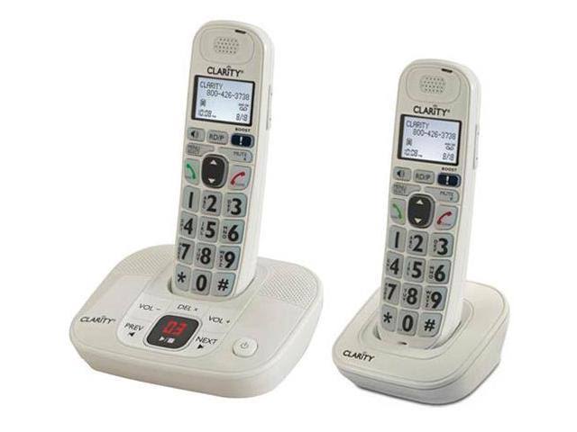 Clarity D712 Amplified Cordless Phone and (1) D702hs Expandable Handset