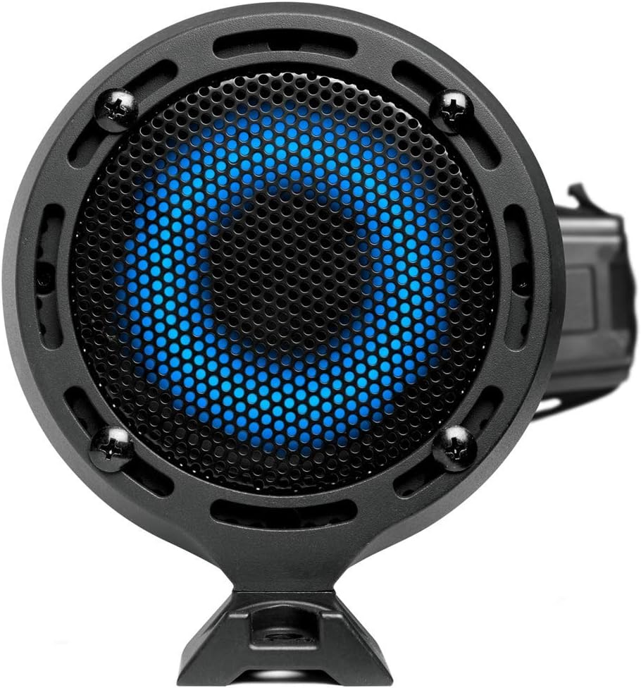 ECOXGEAR SoundExtreme SEB26 Rechargeable Amplified Powersports Bluetooth 8 Speaker Soundbar Waterproof Sandproof with LED Lighting 500 Watts of Peak Power