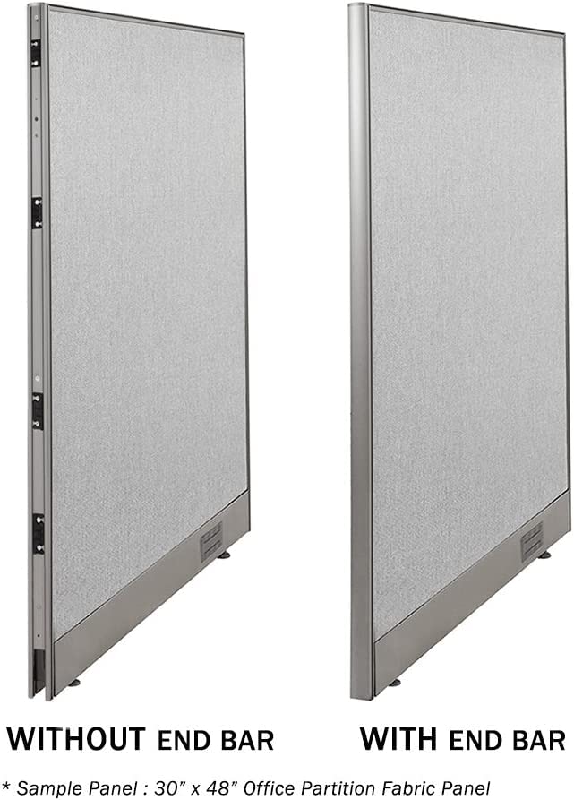GOF Office Partition Single Panel (48"w x 60"h) 4ft x 5ft