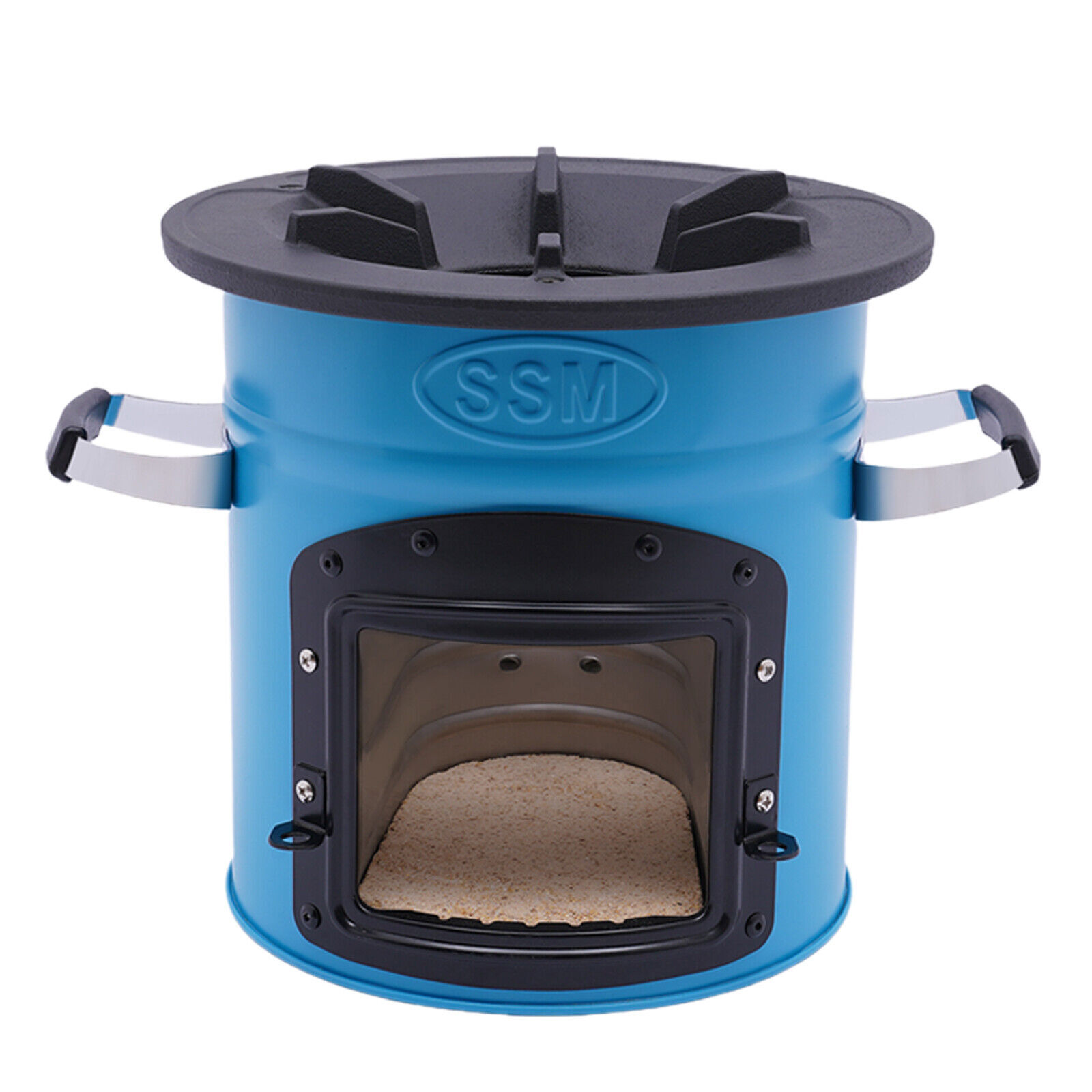 Outdoor Portable Camping Rocket Stove Camping Wood Stove Picnic Cook Tent Stove
