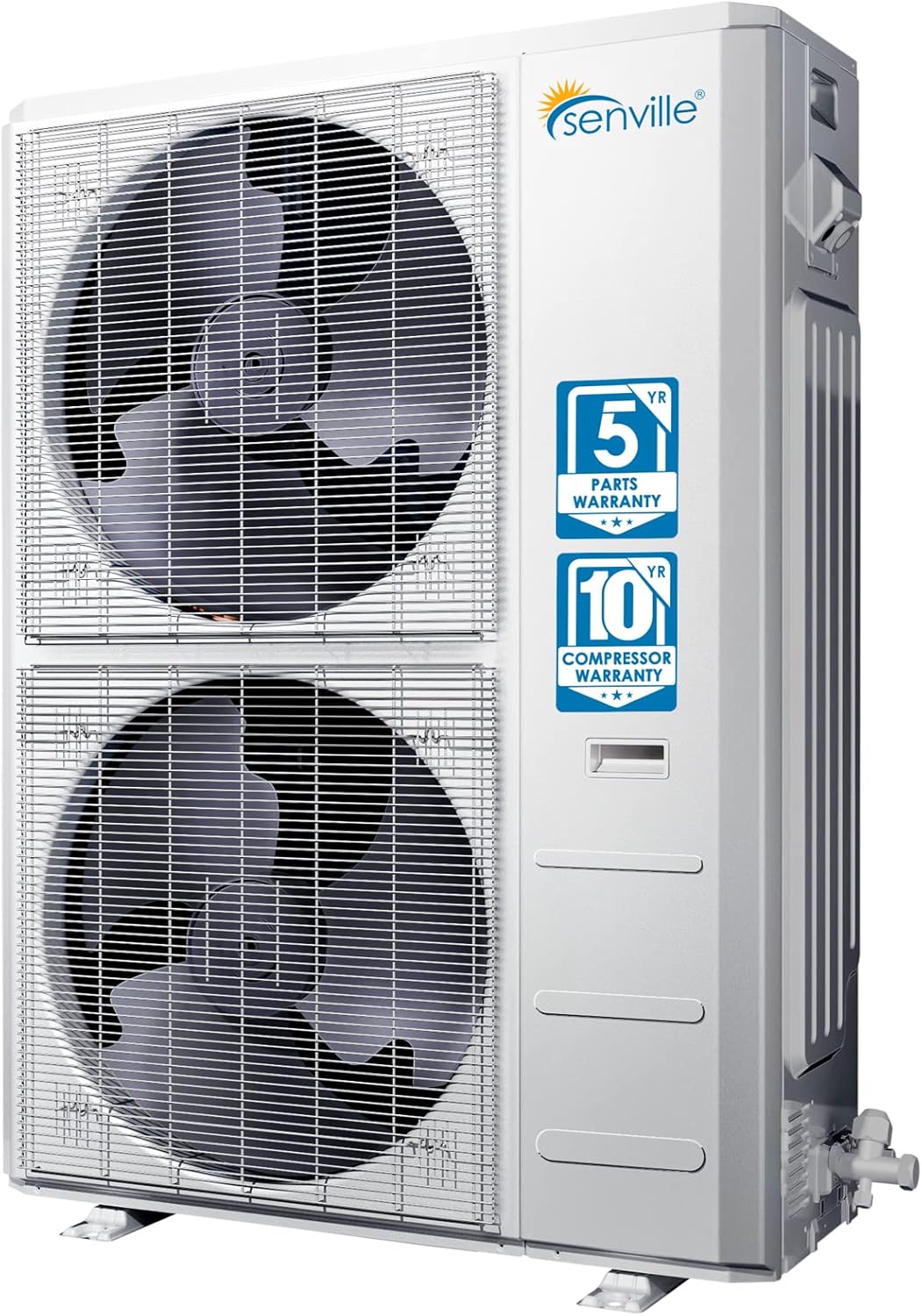Senville 3 Ton Central AC Heat Pump Outdoor Unit, 36,000 BTU, Energy Star, Inverter, Variable Speed, 208/230V