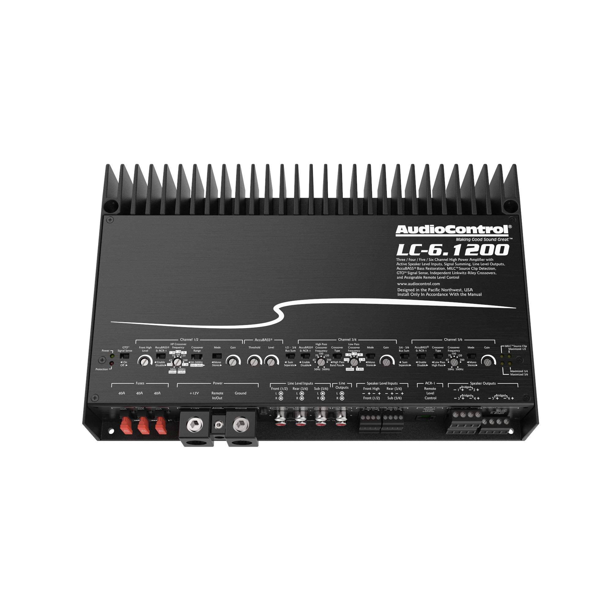 AudioControl LC-6.1200 - Car - amplifier - external - 6-channel