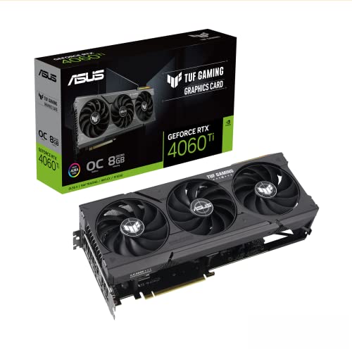 ASUS Dual GeForce RTX™ 5060 Ti 16GB GDDR7 OC Edition (PCIe 5.0, 16GB GDDR7, DLSS 4, HDMI 2.1b, DisplayPort 2.1b, 2.5-Slot Design, Axial-tech Fan Design, 0dB Technology, and More)