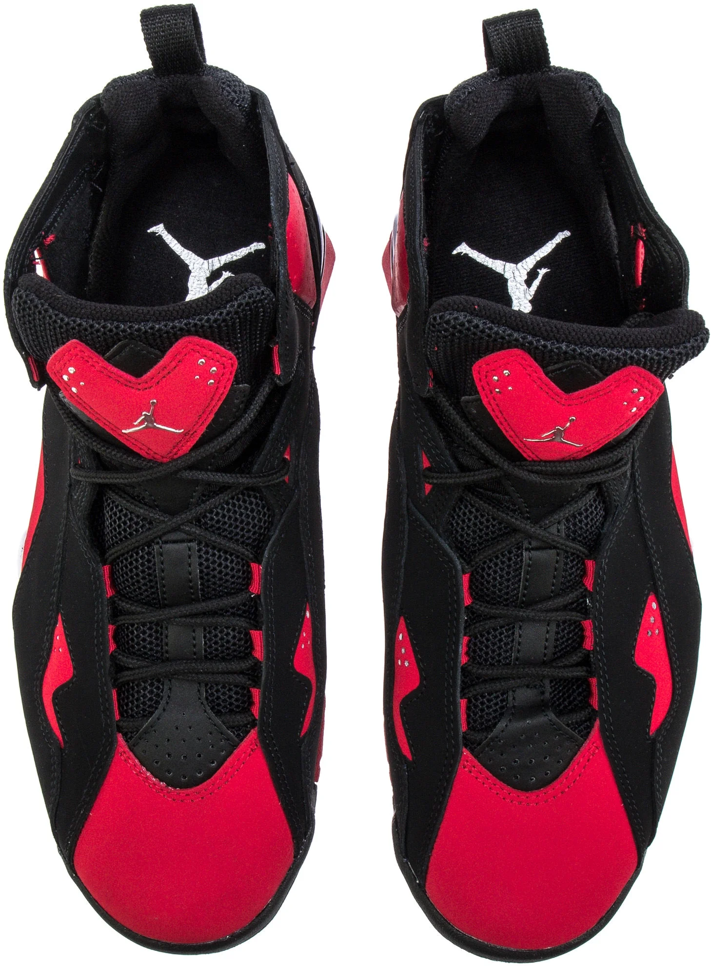 Jordan Men True Flight Black / Chrome-University Red CU4933-001, Size 8.5 US