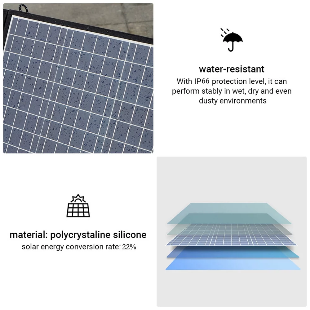 ALLPOWERS R4000 Portable Solar Generator Kit, 3 Pack 400W Foldable Solar Panel with 3600 Watt 3600Wh LiFePO4 Portable Power Station, for Outdoor Camping, Home Backup, RV, [Shipping Separately]
