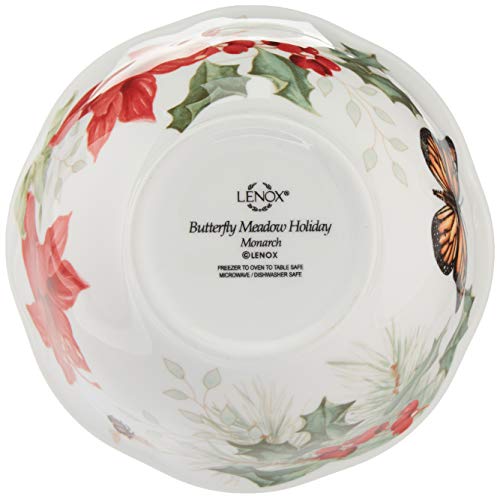Lenox 884473 Butterfly Meadow Holiday 12-Piece Dinnerware Set