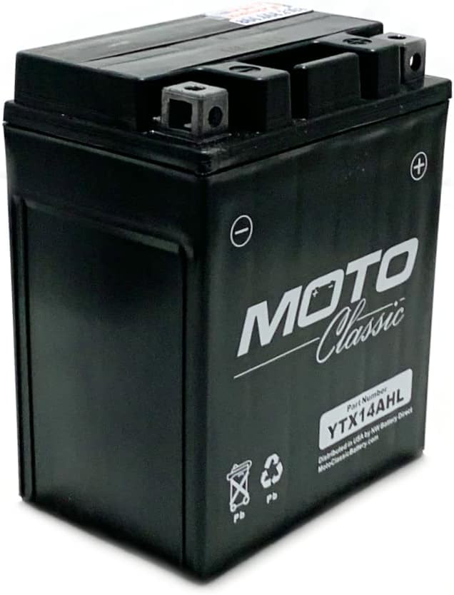 Moto Classic YTX20CH Maintenance Free Sealed AGM 270CCA Battery