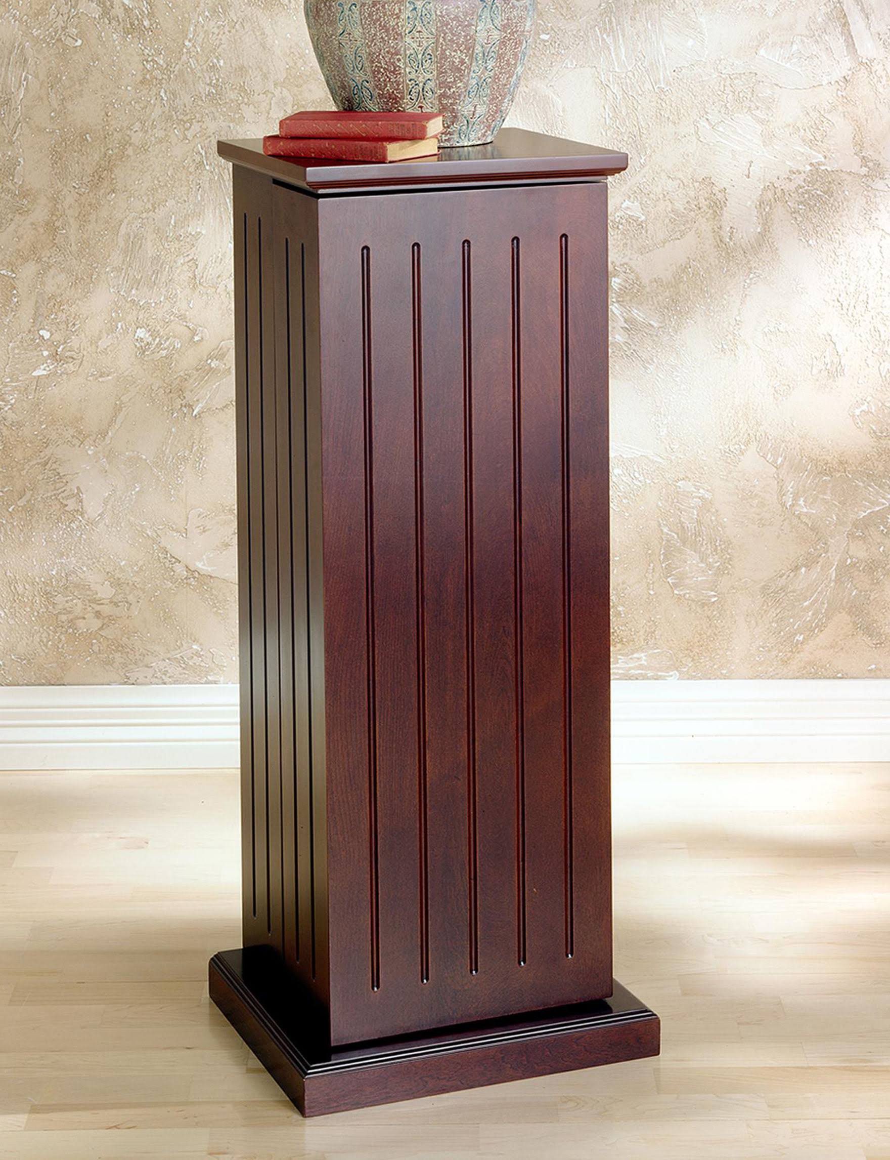 Media Storage Pedestal - Cherry