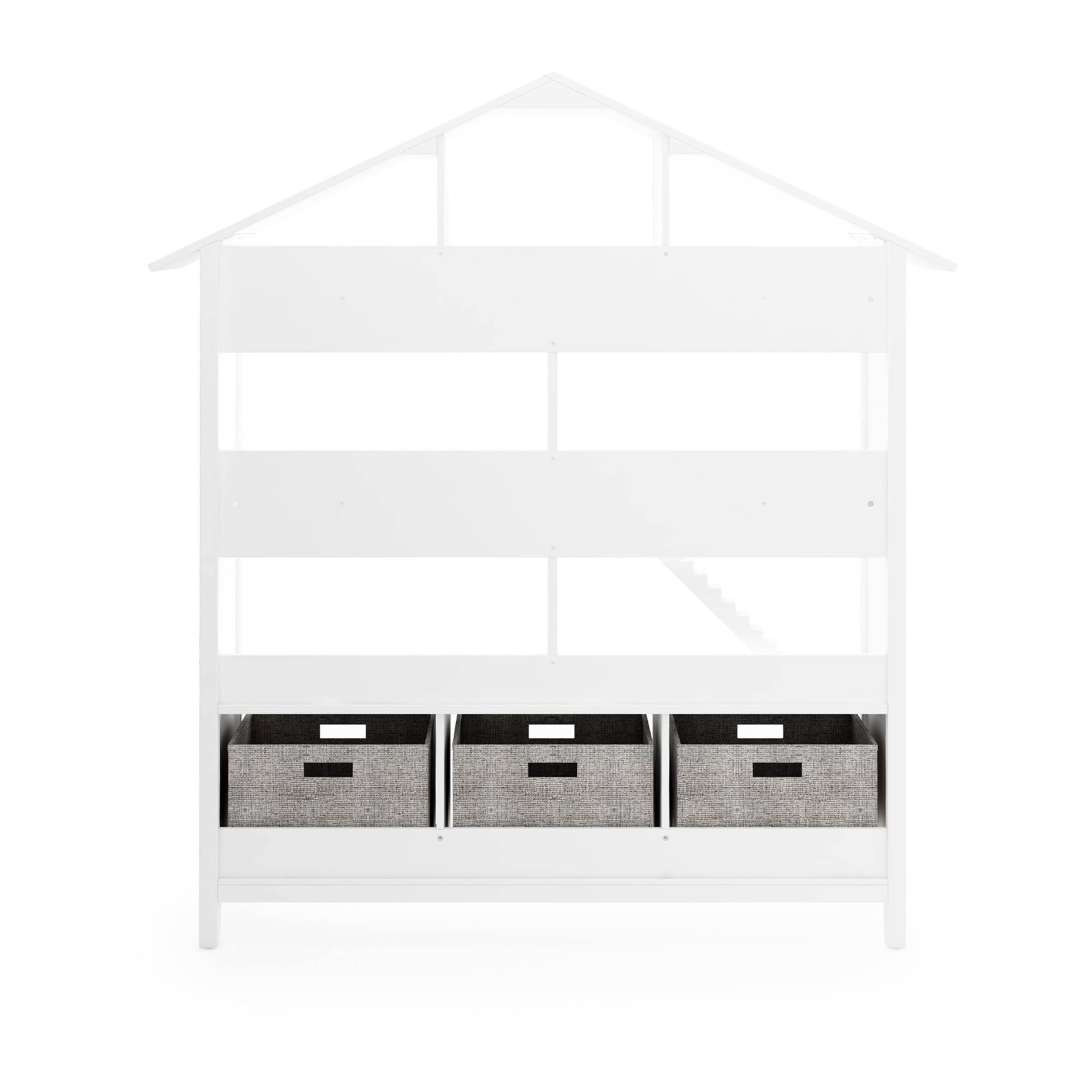 Living u0026 Learning Kids& Dollhouse Bookcase White - Martha Stewart