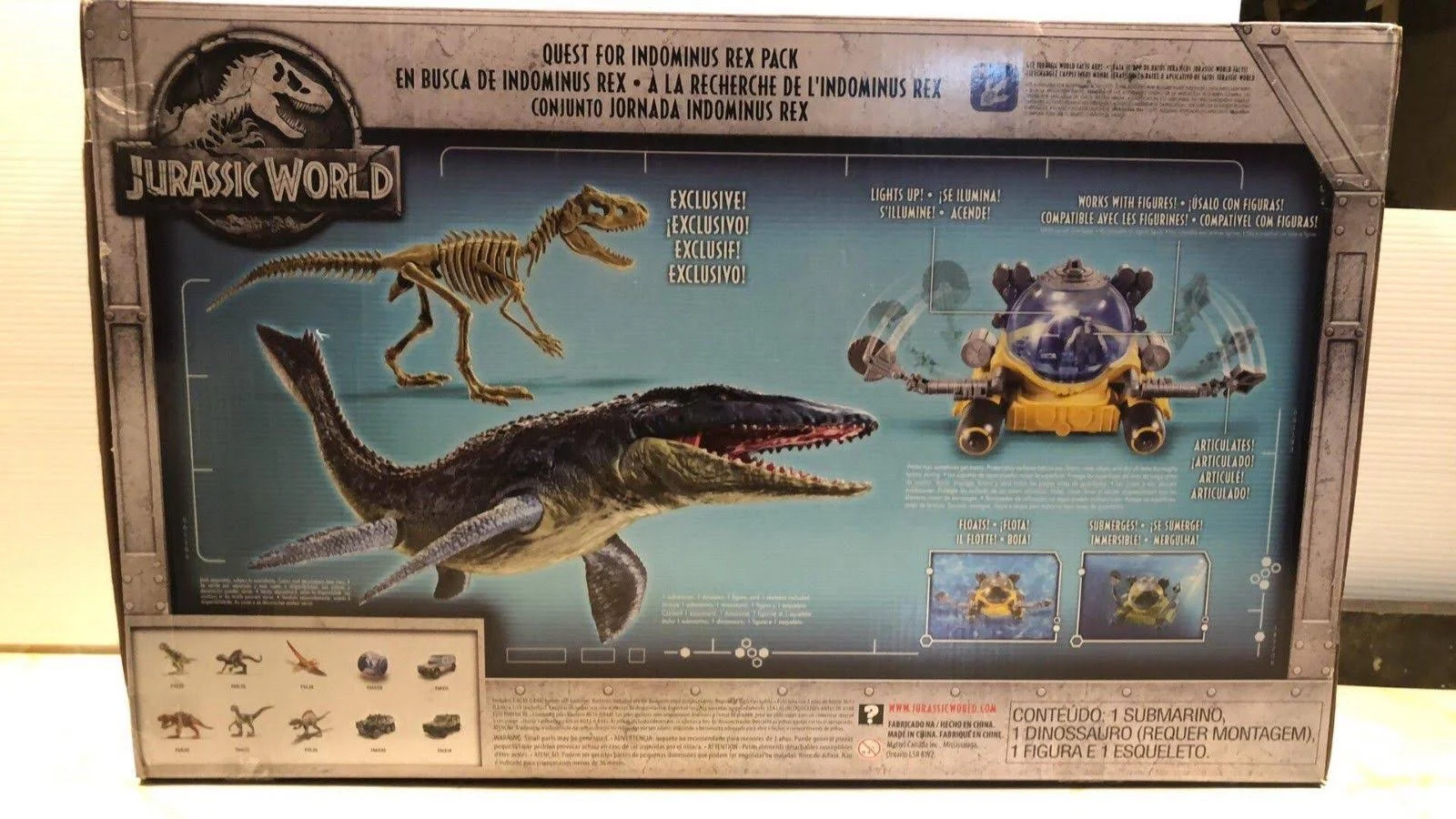 Jurassic World Quest for Indominus Rex Pack